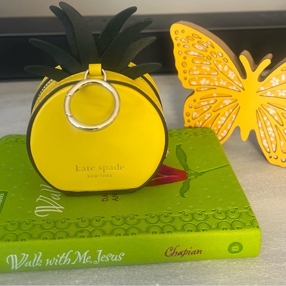 NWOT Kate Spade Novelty Pineapple- - Picture 3 of 4